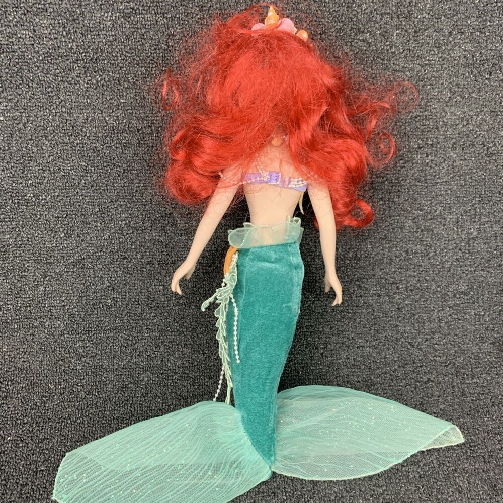 Disney Aladdin Princess Jasmine & Princess Ariel Keepsake Porcelain Doll 2003 - Picture 15 of 15